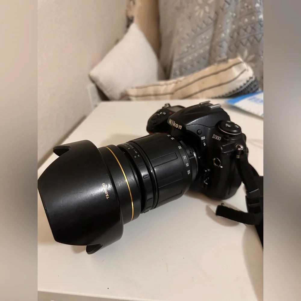 Nikon d300 digital camera with 28-105mm lens
